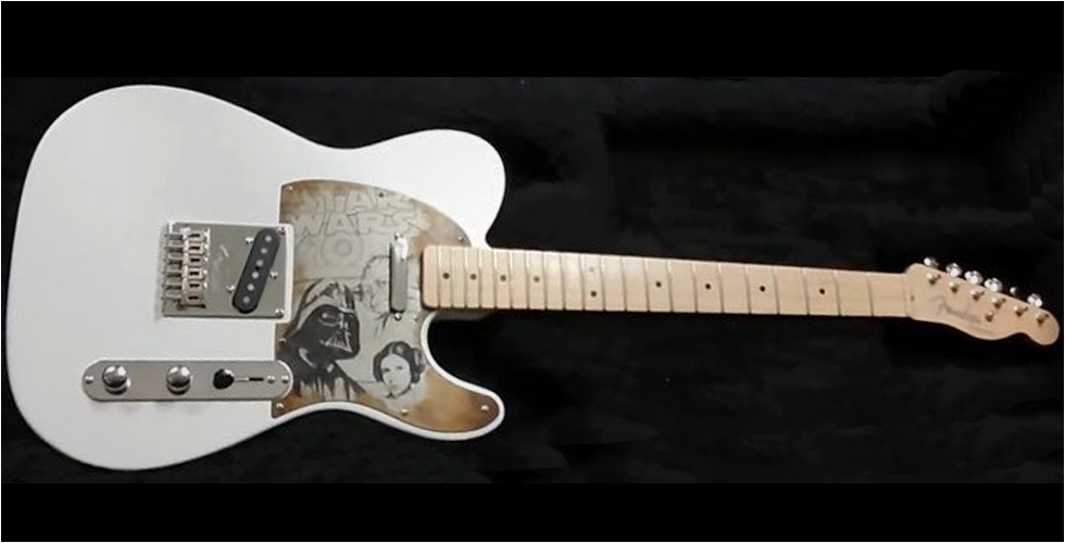 CUSTOMISATION Fender Part' caster Star Wars